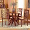 Baxton Studio Kaila Modern and Contemporary Walnut Brown Finished Wood 5-Piece Dining Set 179-11388-10899-Zoro - alternate 8
